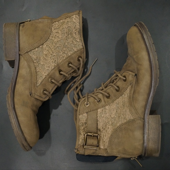 Steve Madden khaki boots - Picture 4 of 4